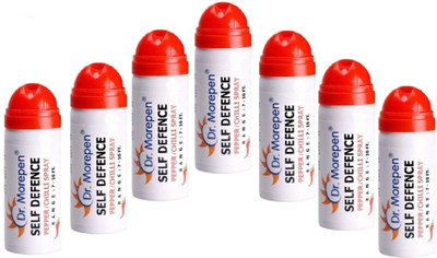 

Dr. Morepen 7 Pieces Women Self Defence Pepper Stream Spray