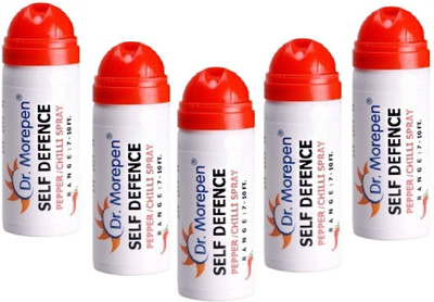 

Dr. Morepen 5 Pieces Women Self Defence Pepper Stream Spray