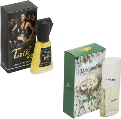 

Pringle Combo Rajnigandha and Talk Me Eau de Parfum - 50 ml(For Men)