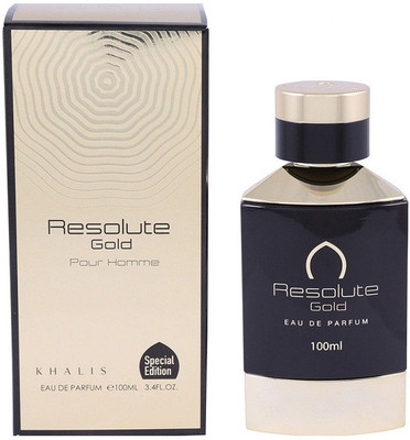 

KHALIS Perfumes Resolute Gold Eau de Parfum - 100 ml(For Men)