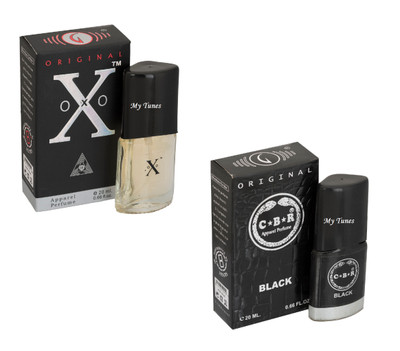

My Tunes Combo Pack C.B.R Black & XOXO-20 ml Eau de Parfum - 40 ml(For Men)