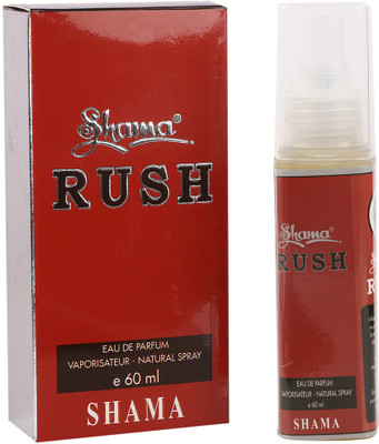 

Shama Rush Series Alcohol Free, Undiluted Eau de Parfum - 60 ml(For Men)