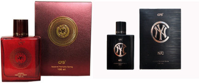 

CFS Exotic NYC Bond And Black NYC Combo Perfume Eau de Parfum - 200 ml(For Men & Women)
