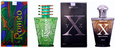

Mayur Romeo and Xyz (2pcs of 60ml) Eau de Parfum - 120 ml(For Men & Women)