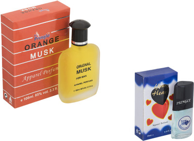 

Pringle Combo Orange Musk-Youmge Heart Blue Eau de Toilette - 120 ml(For Men)