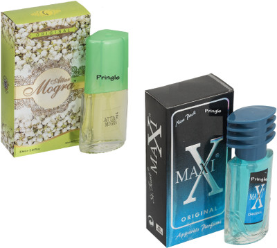

Pringle Combo Attar Mogra and Maxi Blue Eau de Parfum - 50 ml(For Men)
