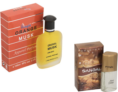 

Pringle Combo Orange Musk and Sandal Eau de Toilette - 120 ml(For Men)