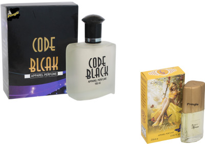 

Pringle Combo Code Black and Afreen Eau de Toilette - 120 ml(For Men)