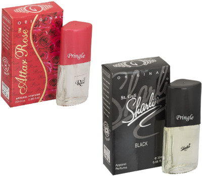 

Pringle Combo Attar Rose-Sharlin black Eau de Parfum - 40 ml(For Men)