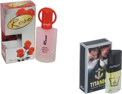 

Pringle Combo Rose-Titanic Eau de Toilette - 50 ml(For Men)