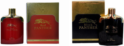 Ramco Black and Red Panther Combo Eau de Parfum - 200 ml(For Women)