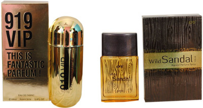 

Ramco 919 VIP and Wild Sandal Combo Eau de Parfum - 200 ml(For Boys)