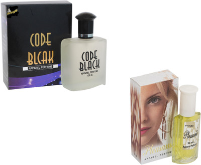 

Pringle Combo Code Black and Pleasame Eau de Parfum - 130 ml(For Men)
