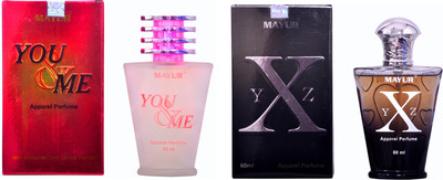 

Mayur Office Wear Perfume (2pcs of 60ml) Eau de Parfum - 120 ml(For Men & Women)