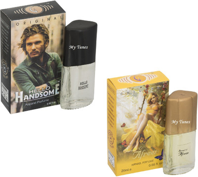 

My Tunes Combo Pack Helloo Handsome & Afreen-20 ml Eau de Parfum - 40 ml(For Men)