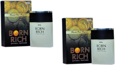 Riya Born Rich combo of 30ml*2 Eau de Parfum - 60 ml(For Boys)