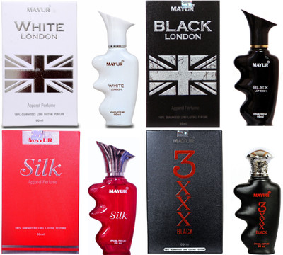 

Mayur Fragrance Lover Combo (4pcs of 60ml) Eau de Parfum - 240 ml(For Men & Women)