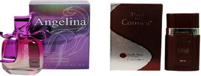 

Ramco Angelina and Must de carmen Red Perfume For Women Eau de Parfum - 200 ml(For Men & Women)