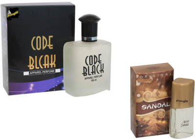 

Pringle Combo Code Black and Sandal Eau de Toilette - 120 ml(For Men)