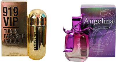 

Ramco 919 VIP and Angelina Combo Eau de Parfum - 200 ml(For Boys)
