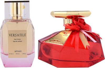 

Afnan Versatile And Ekoz Glamorama Red Perfume Combo For Women (Pack Of 2) Eau de Parfum - 100 ml(For Men & Women)