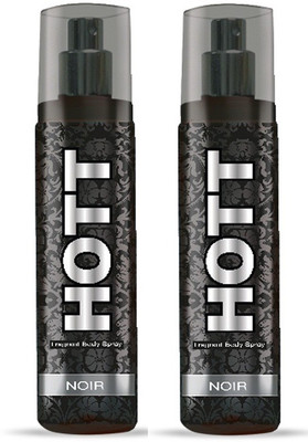 

Hott NOIR Perfume For Men (Pack of 2, 1200 Sprays Each) Eau de Parfum - 135 ml(For Men)