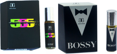 

Arochem 555 and bossy pocket perfume Eau de Parfum - 12 ml(For Men)