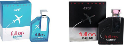 

CFS CARGO FULL ON BLUE 100 ML & CARGO FULL ON BLACK COMBO (PACK OF 2 ) Eau de Parfum - 100 ml(For Men)