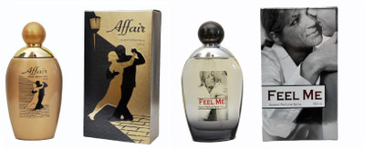 

Ramco Exotic Feel Me and Affair Perfumes Eau de Parfum - 200 ml(For Men & Women)