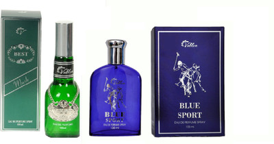

Vablon Best Musk and Blue Sport Combo Perfume Eau de Parfum - 200 ml(For Men & Women)