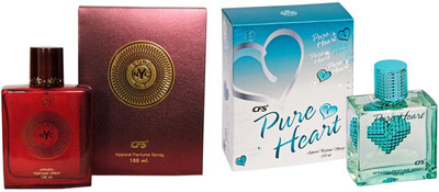 

CFS Exotic NYC Bond And Pure Heart Combo Perfume Eau de Parfum - 200 ml(For Boys & Girls)