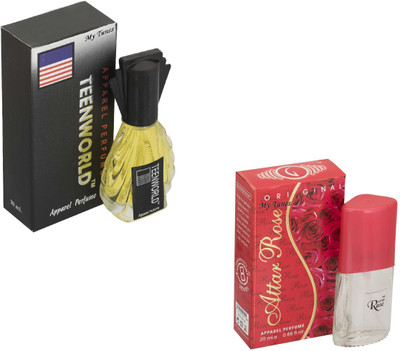 

My Tunes Combo Pack Teen World 30 Ml & Attar Rose- 20 ml Eau de Parfum - 50 ml(For Men)