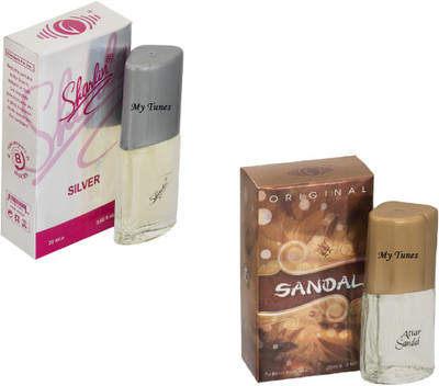 

My Tunes Combo Pack Sherlin Silver & Sandal-20 ml Eau de Parfum - 40 ml(For Men)