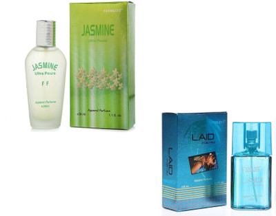Formless Combo Jasmine ultra Poure-Laid For Him Eau de Parfum - 60 ml(For Men)