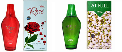 

Viwa Floral AT Full and Rose Combo 200ML Eau de Parfum - 200 ml(For Men & Women)