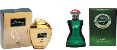 

CFS Exotic Destiny Gold And Floral Sahi Attarfull Mogra Combo Perfume Eau de Parfum - 200 ml(For Boys & Girls)