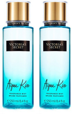 

Victoria's Secret New! Aqua Kiss Fragrance Mist-2 pack Eau de Parfum - 500 ml(For Girls)