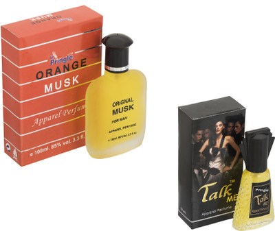 

Pringle Combo Orange Musk and Talk Me Eau de Parfum - 130 ml(For Men)