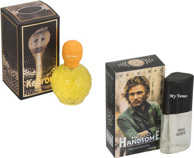 My Tunes Combo Pack Kebrom 30Ml & Hello Handsome- 20ml Eau de Parfum - 50 ml(For Men)