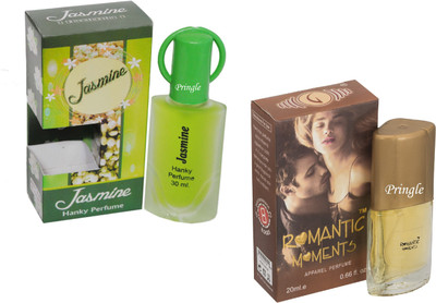 

Pringle Combo Jasmine-romantic moment Eau de Parfum - 50 ml(For Men)