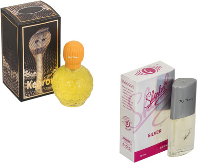 

My Tunes Combo Pack Kebrom 30Ml & Sherlin silver- 30ml Eau de Parfum - 60 ml(For Men)