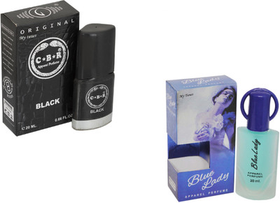 

My Tunes Combo Pack Blue lady 30 Ml & C.B.R Black- 20 ml Eau de Parfum - 50 ml(For Men)