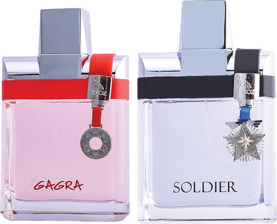 

EKOZ Gagra and Soldier Perfumes Combo For Men And Women (Pack Of 2) Eau de Parfum - 100 ml(For Men & Women)
