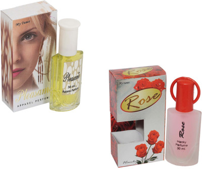 My Tunes Combo Pack Pleasame 30 Ml & Rose- 30 ml Eau de Parfum - 60 ml(For Men)