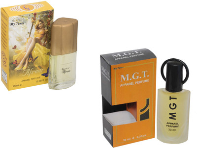 

My Tunes Combo Pack M.G.T 30 Ml & Afreen- 20 ml Eau de Parfum - 50 ml(For Men)
