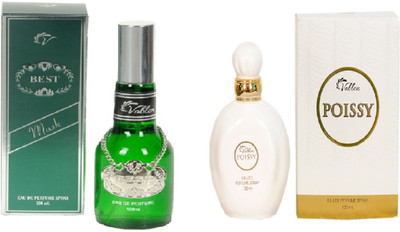 

Vablon Best Musk and White Poissy Combo Perfume Eau de Parfum - 200 ml(For Men & Women)