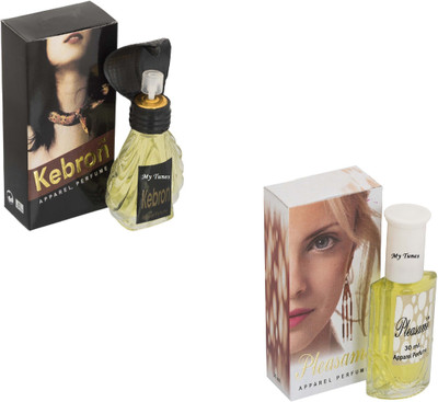 

My Tunes Combo Pack Kebron & Pleasame 30 Ml Eau de Parfum - 60 ml(For Men)