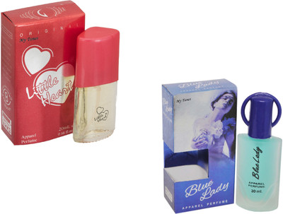 

My Tunes Combo Pack Blue lady 30 Ml & Little heart- 20 ml Eau de Parfum - 50 ml(For Men)