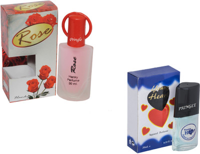 Pringle Combo Rose-Younge Heart Blue Eau de Toilette - 50 ml(For Men)