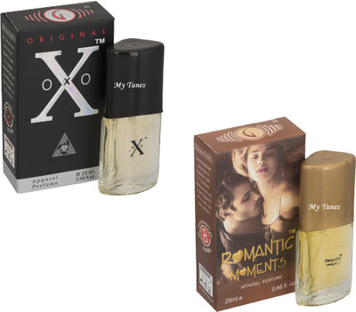 

My Tunes Combo Pack XOXO & Romantic Moments-20 ml Eau de Parfum - 40 ml(For Men)